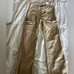 Zara Khaki Cargo Pants